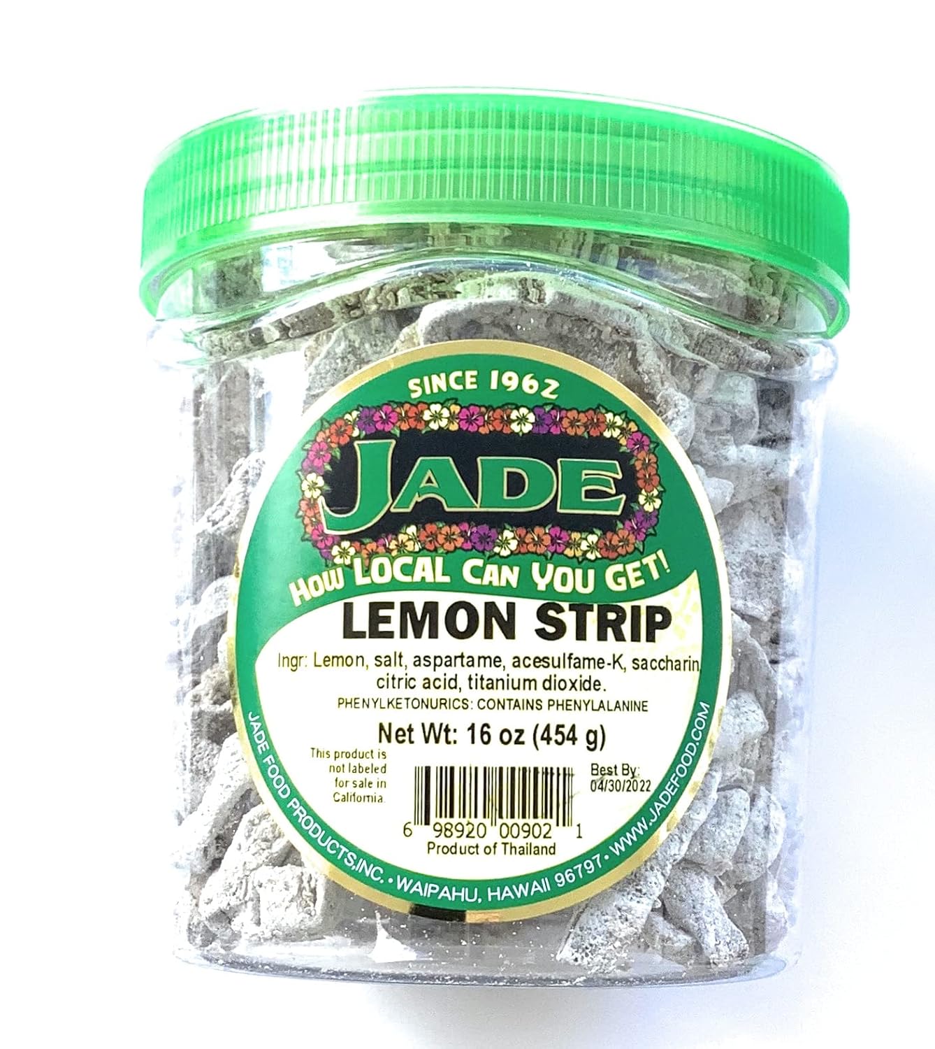 Jade-Dried-Lemon-Strips/Peel(BIG-JAR)-----------------38