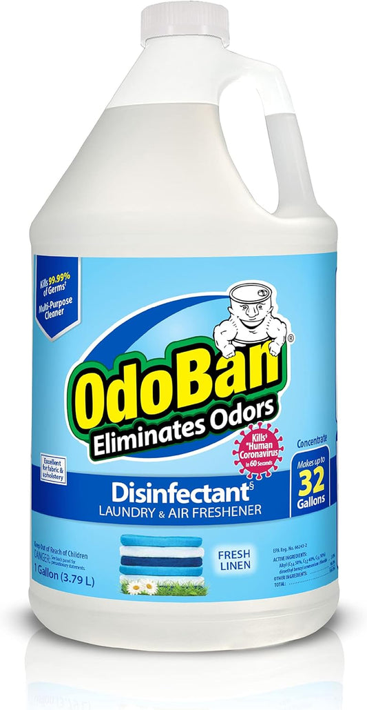 OdoBan-Disinfectant-Concentrate-and-Odor-Eliminator,-1-Gallon,-Fresh-Linen-Scent---------1770