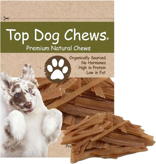 Flat-Turkey-Tendons-for-Dogs,-1LB-/-16-1638