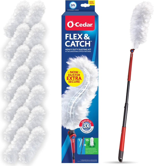 O-Cedar-Flex-&-Catch-Heavy-Duty-Dusting-Kit-with-15-4279