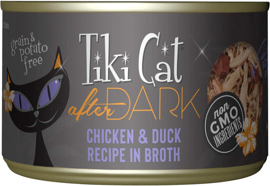 Tiki-Cat-After-Dark,-Chicken-&-Duck,-High-Protein-and-1-Non-GMO-Ingredients,-Wet-1031
