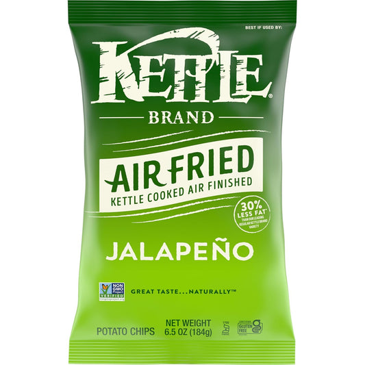 Kettle-Brand-Potato-Chips,-Air-Fried-Jalapeño-Kettle-Chips,-6.5-Oz--Bag----1461