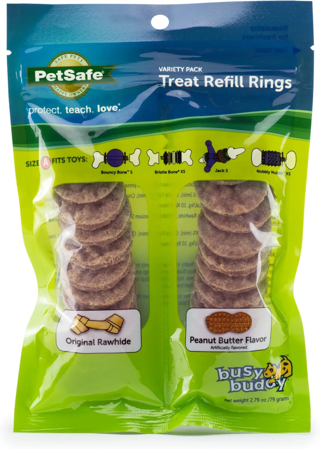 Rawhide-Treat-Ring-Refills,-Variety-Pack,-Size-A,-2806