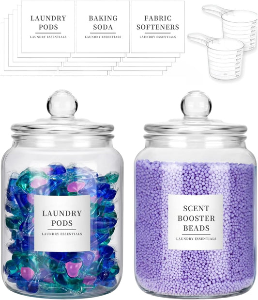 Set-of-2-Laundry-Detergent-Container-68oz,-Half-Gallon-Glass-614