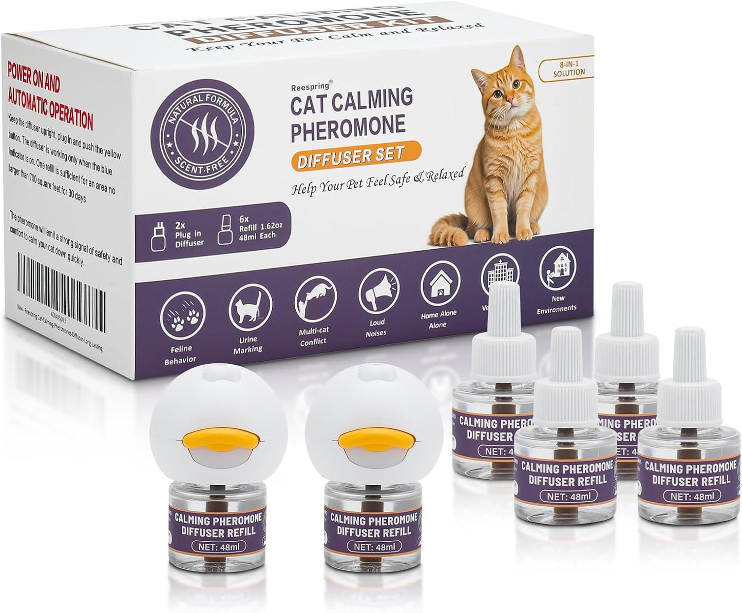 Reespring-Cat-Pheromones-Calming-Diffuser:-Premium-Pheromone-Diffuser-for-Cats---Cat-Pheromones-342