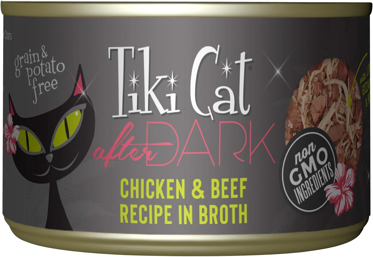 Tiki-Cat-After-Dark,-Chicken-&-Beef,-High-Protein-and-1-Non-GMO-Wet-Food-Adult1007