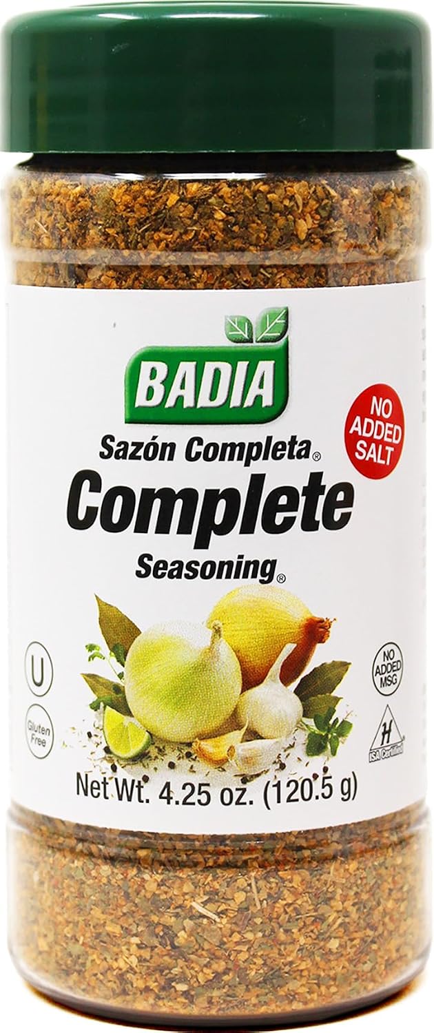 Badia-Complete-Seasoning-Salt-Free,-4.25-oz-–-All-Purpose-Spice-Blend-of-Garlic,-1543