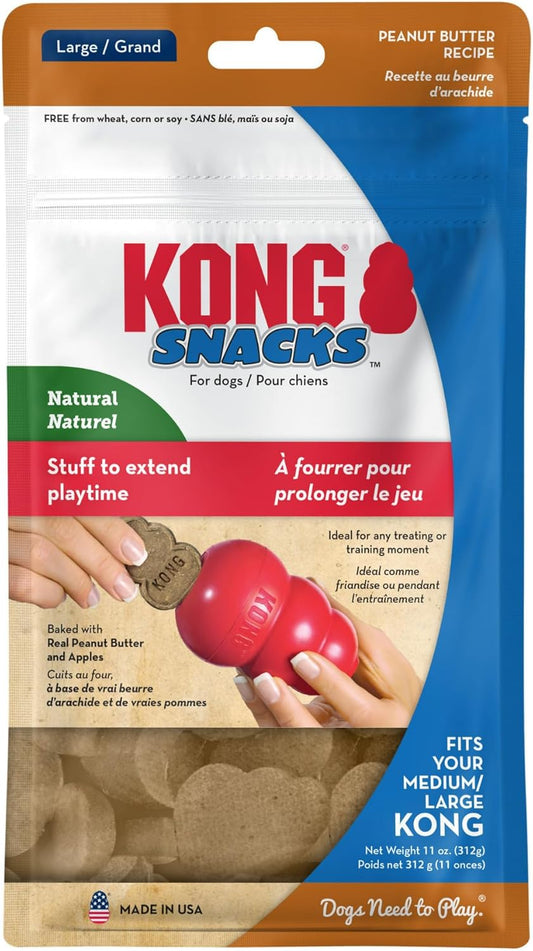KONG-Peanut-Butter-Baked-Snack-Treats-for-Dogs,-Specially-Shaped-to-in-368