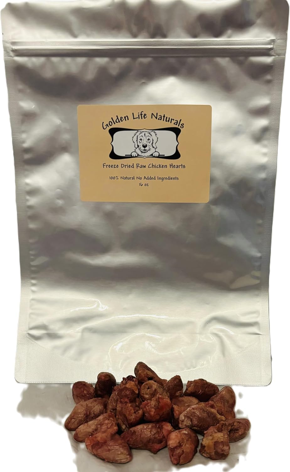 Golden-Life-Naturals---Corazones-de-pollo-crudos-liofilizados,-12