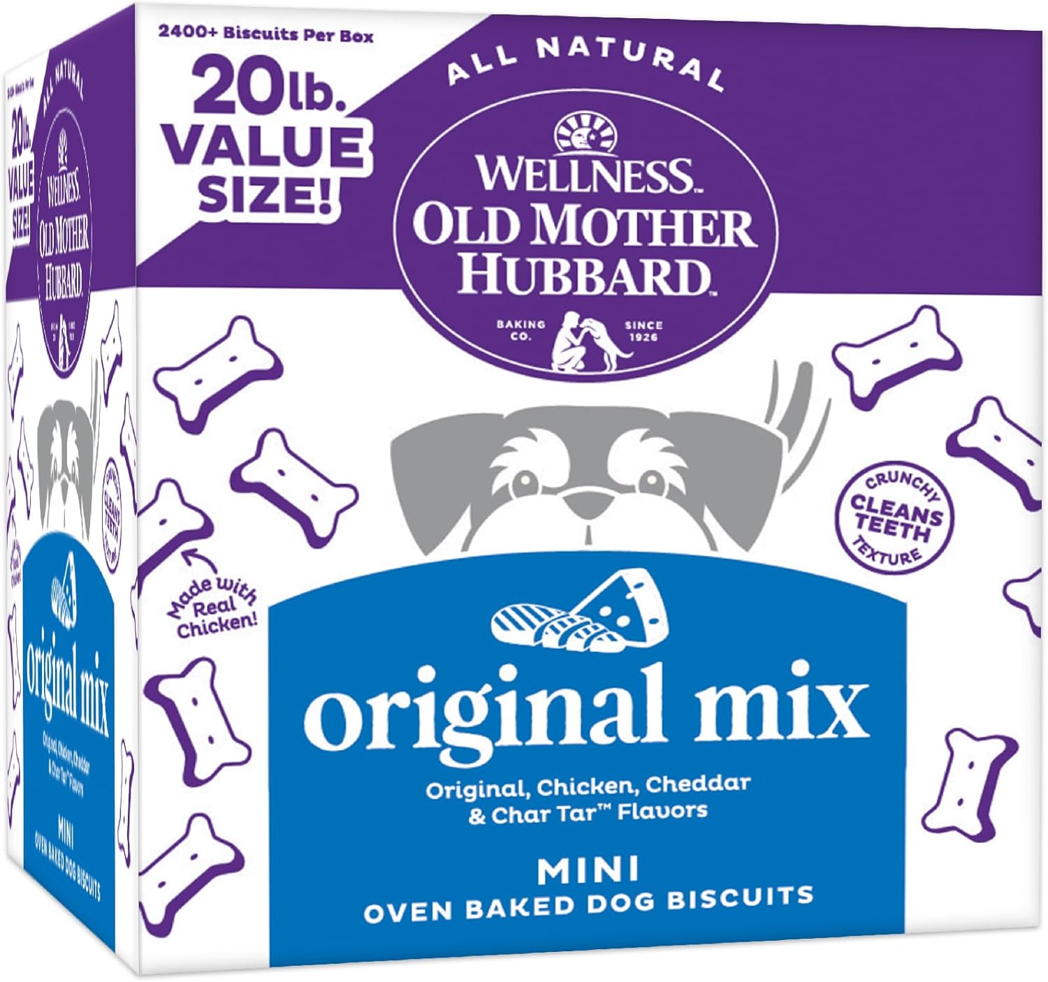 Wellness-Old-Mother-Hubbard-Classic-Original-Mix-Dog-Biscuits,-Natural-Training-4-1662