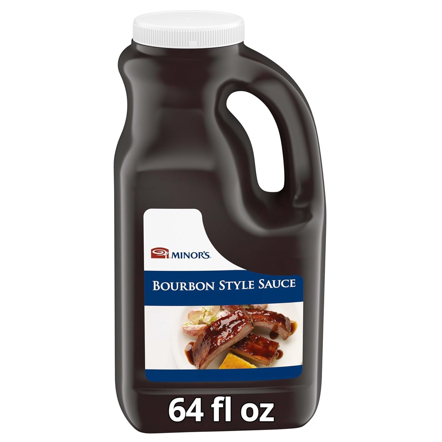 Minor's-BBQ-Sauce,-Bourbon-Style-Sauce,-Lightly-Spicy-and-Sweet-Cooking-Marinade,-1028