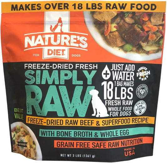 Nature's-Diet-Simply-Raw-Freeze-Dried-Whole-Food-Meal---Makes-18-Lbs-Fresh-2337