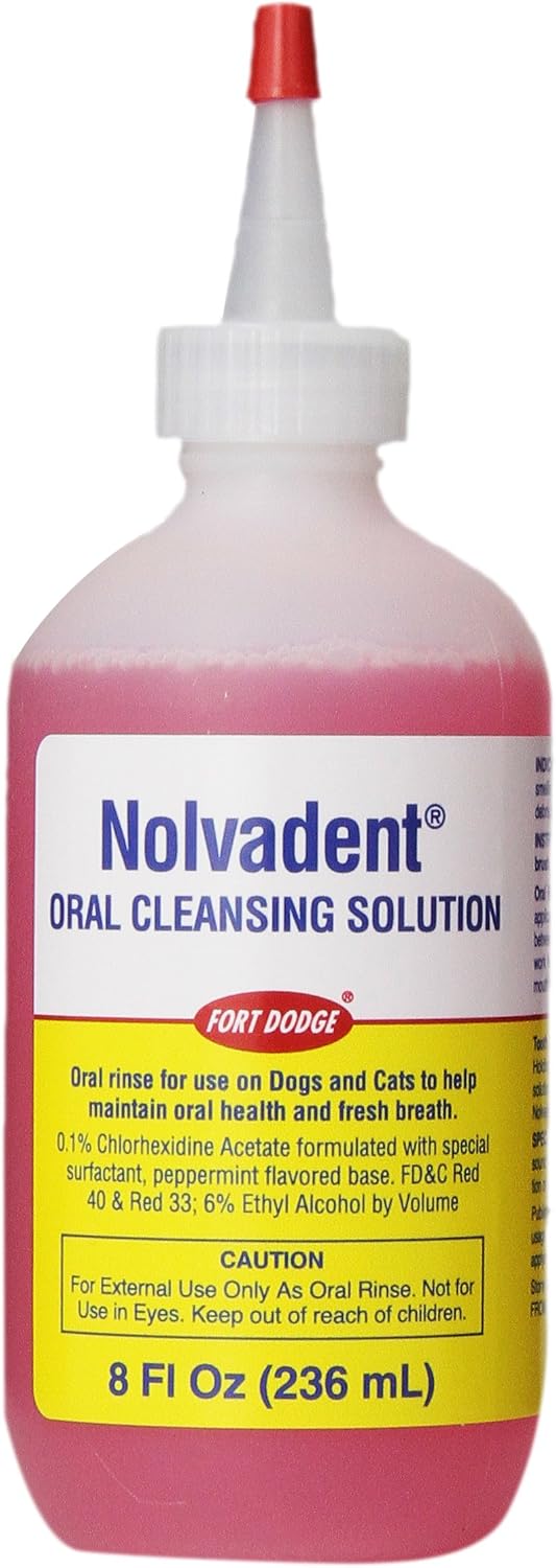 Fort-Dodge-Animal-Nolvadent-Oral-Cleansing-Solution-Bottle,-8-Ounce-----485