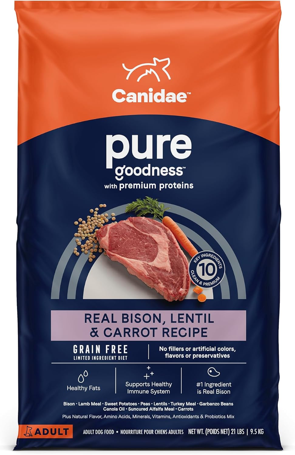 Canidae---Comida-seca-para-perros-Pure,-con-ingredientes-2142