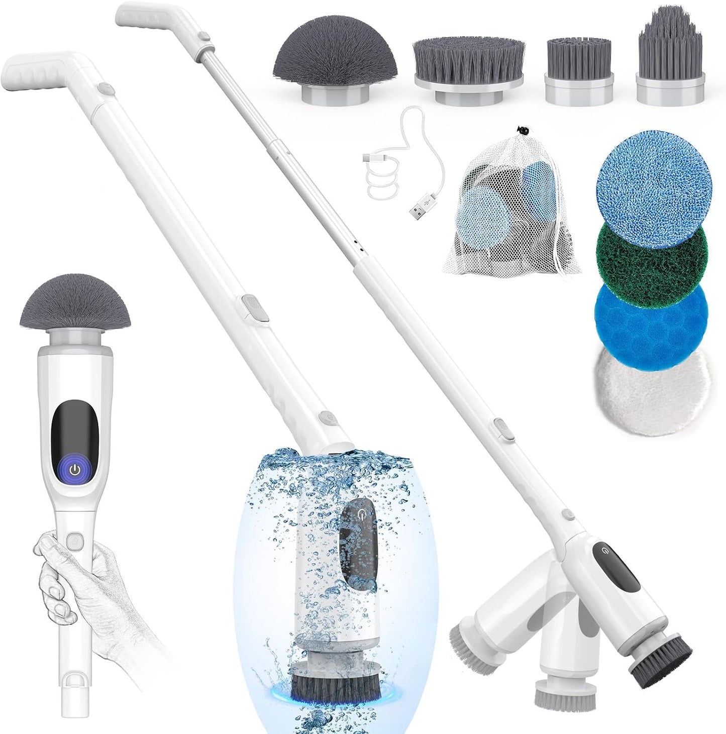 Electric-Spin-Scrubber-with-2025-Newly-Upgraded-Motor,-User-Friendly-Design,-2178