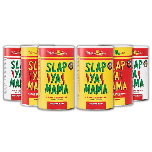 Slap-Ya-Mama-Paquete-variado-de-condimentos-cajún,-latas-de-onzas,-603