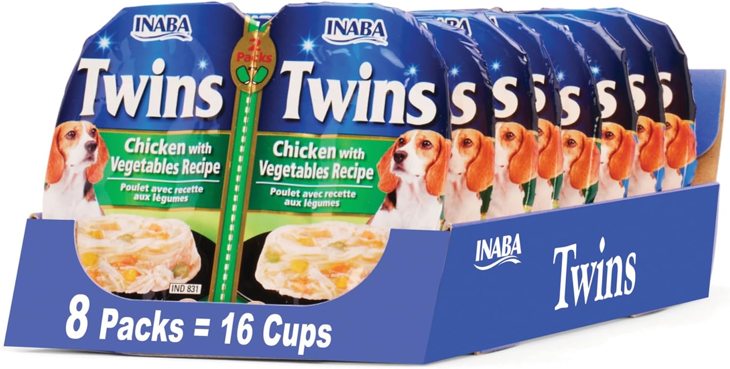 INABA-Twins-for-Dogs,-Side-Dish/Topper-Cups,-1.23-Ounces-per-Serving,-16-Servings,-796