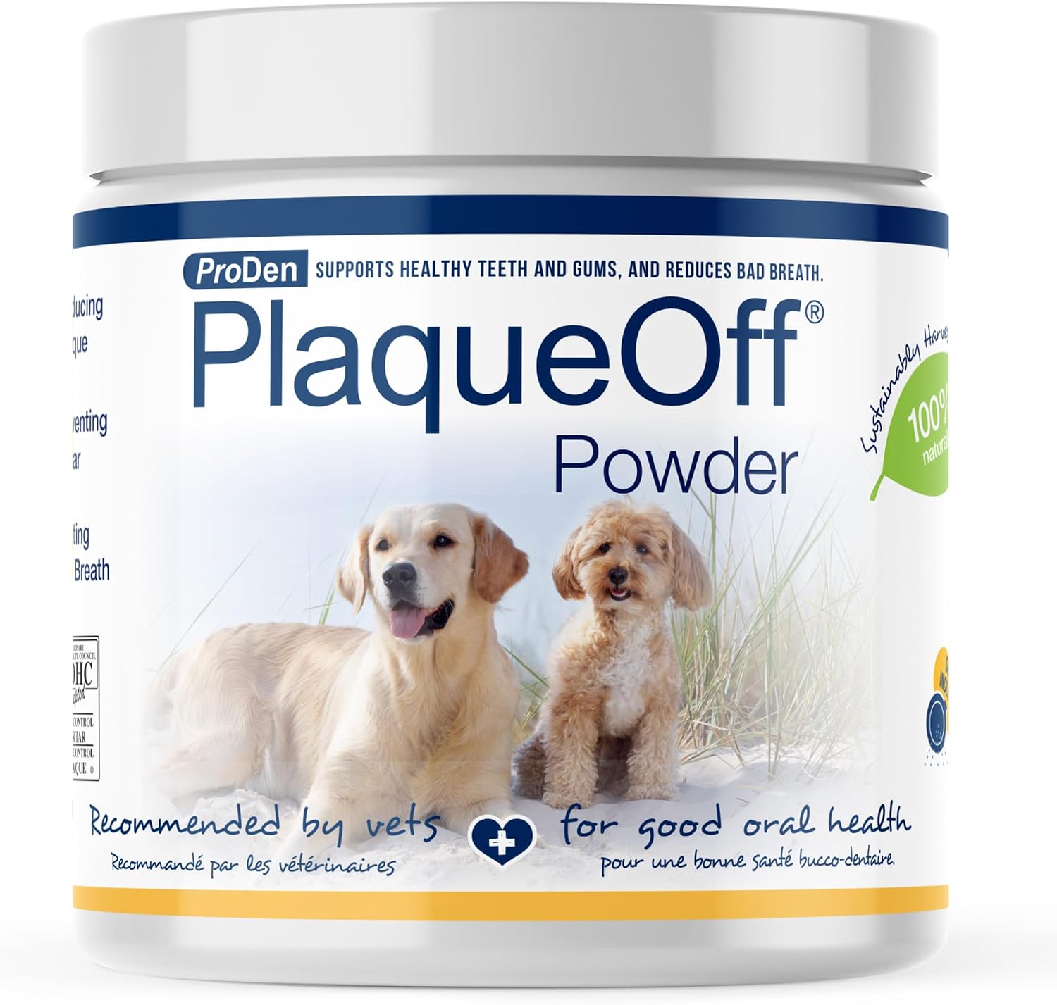 ProDen-PlaqueOff-Powder-for-Dogs---Dog-Tartar-and-Plaque-Remover---180g-1674