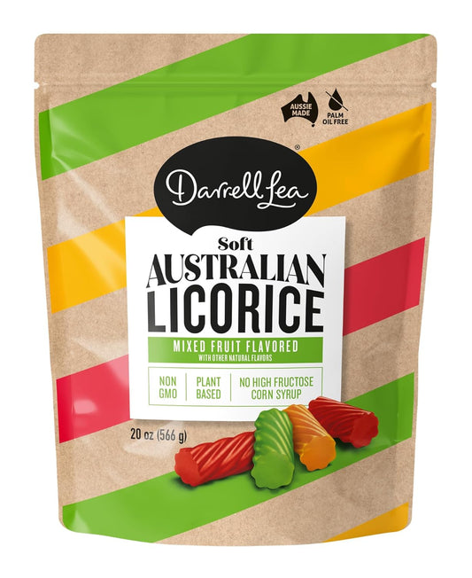 Darrell-Lea-Soft-Australian-Licorice,-Mixed-Fruit-Flavor,-2535