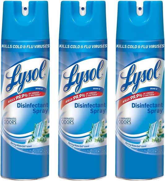 Lysol-Professional-Disinfectant-Spray,-Spring-Waterfall,-19-oz-(Pack-of-236