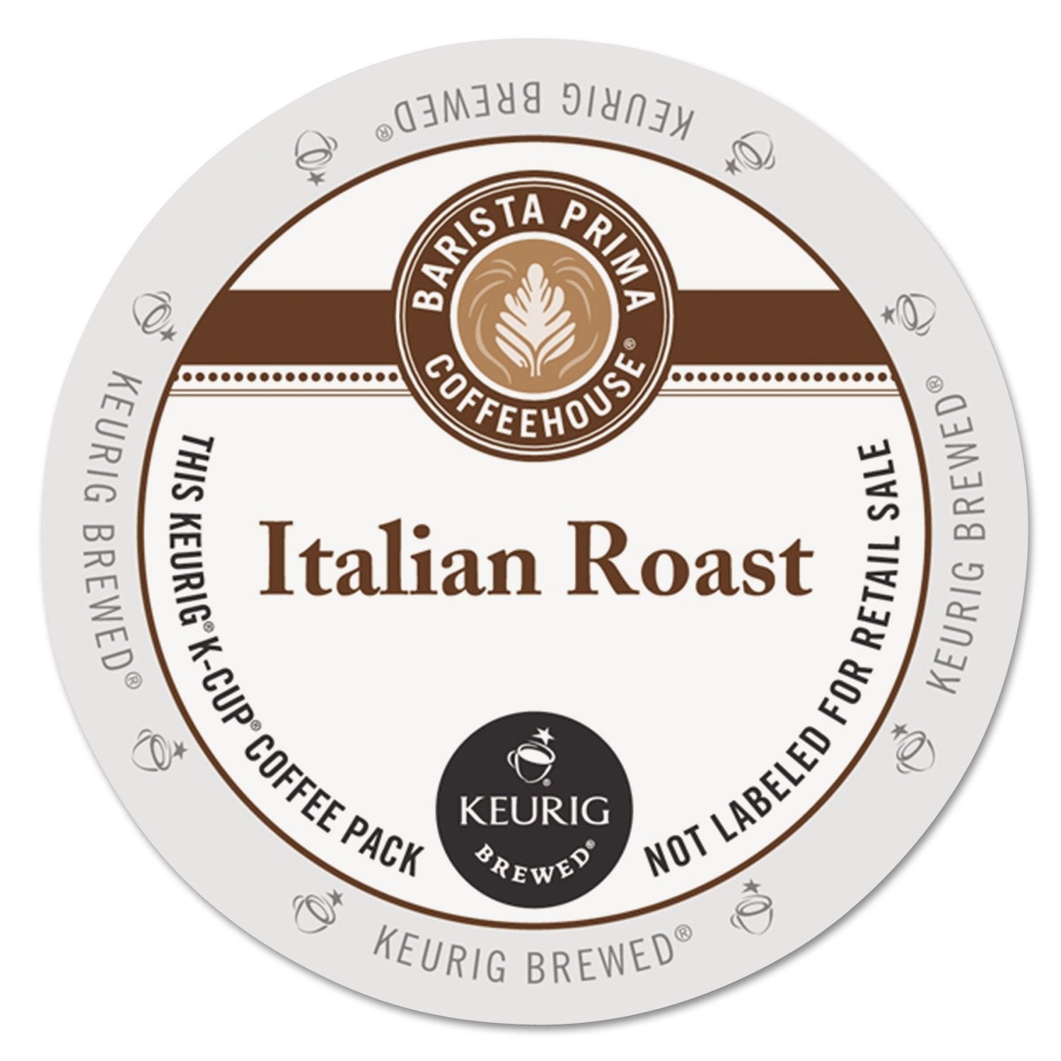 Barista-Prima-Coffeehouse®-Single-Serve-Coffee-K-Cup®-Pods,-Italian-Roast,-Carton-Of-24---2101