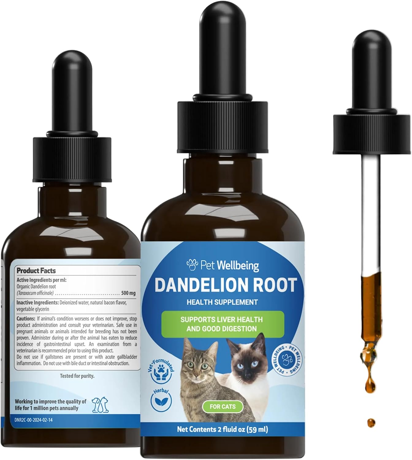 Pet-Wellbeing-Dandelion-Root-for-Cats---Liver-&-Digestive-Health,-2-oz-492