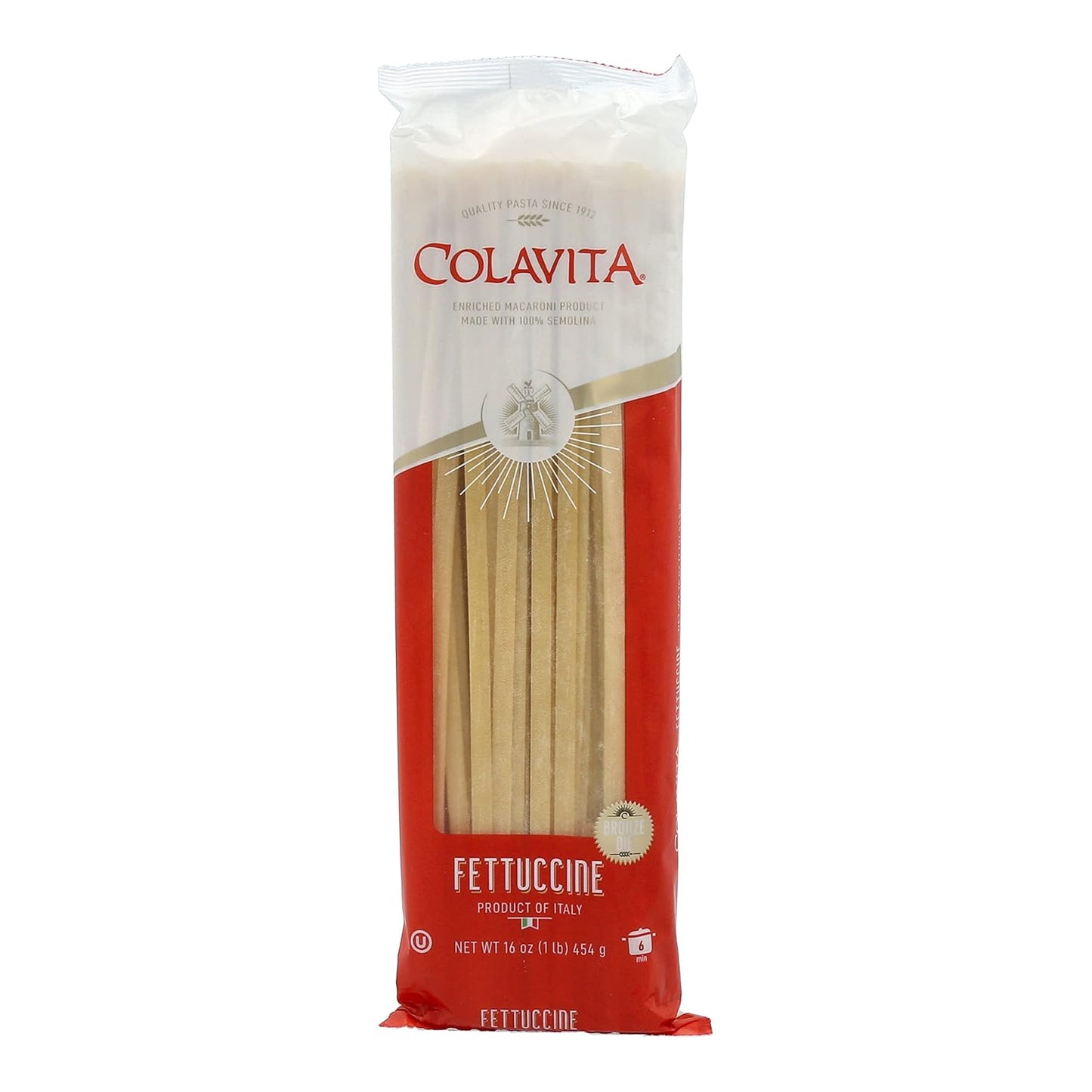 Colavita-Pasta---Fettuccine,-1-Pound---Pack-of---36