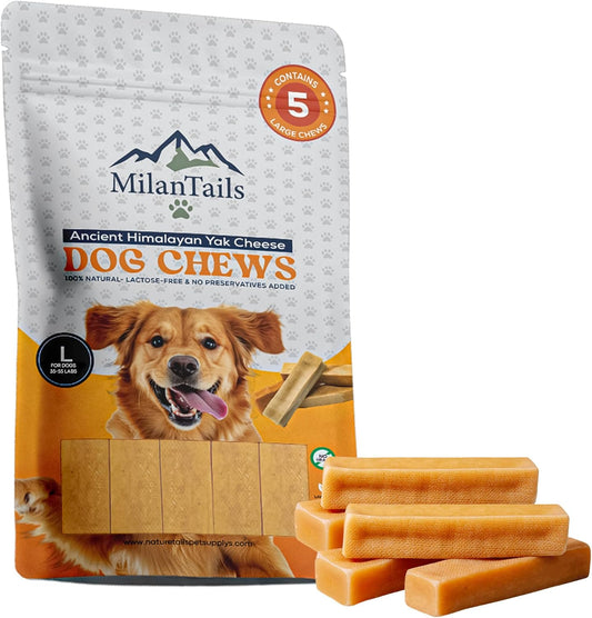 Premium-Gold-Yak-Cheese-Himalayan-Dog-Chews,-Dog-Treats-for-Dogs,-Natural,-308