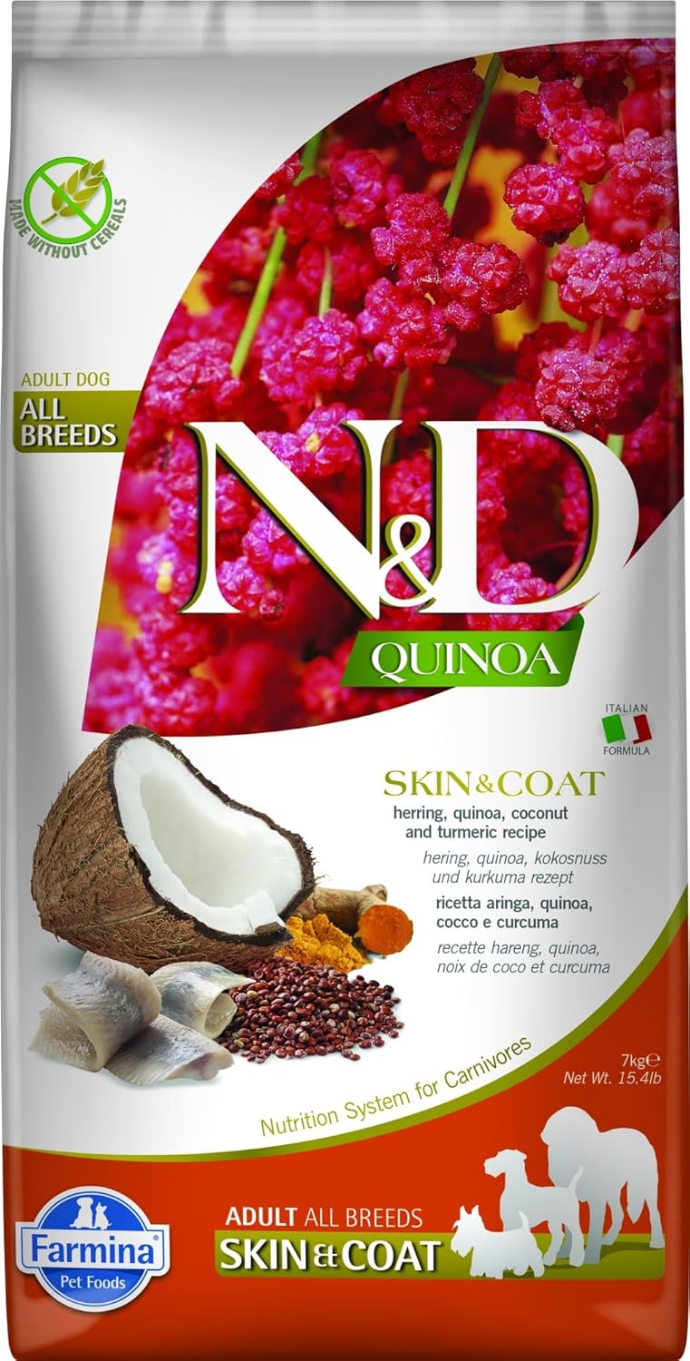 Farmina-N&D-Functional-Quinoa-Skin-&-Coat-Herring-Dry-Dog-Food-15.4-Pounds-1053