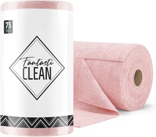 Fantasticlean-Microfiber-Cleaning-Cloth-Roll--75-Pack,-Tear-Away-Microfiber-5373