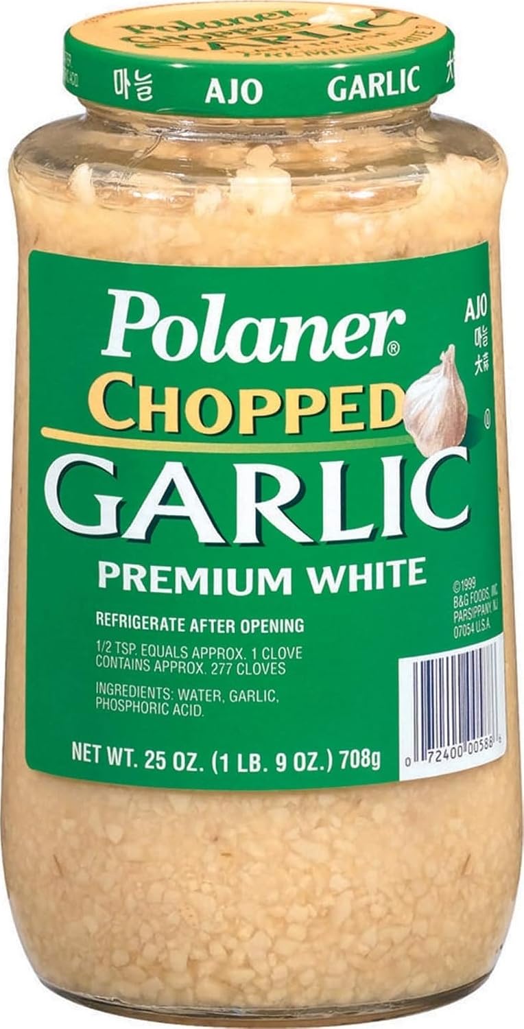 Polaner-Chopped-Garlic,-25-oz---------------911