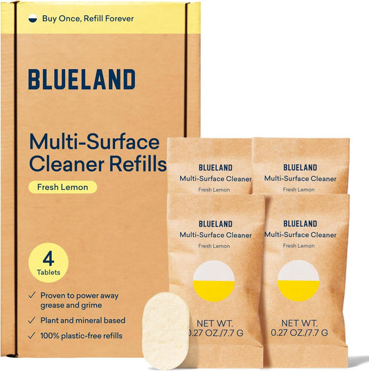 BLUELAND-Multi-surface-Cleaner,-4-Pack-Refill,-Fresh-Lemon-Scent,-All-Purpose,-Eco-Friendly-5179