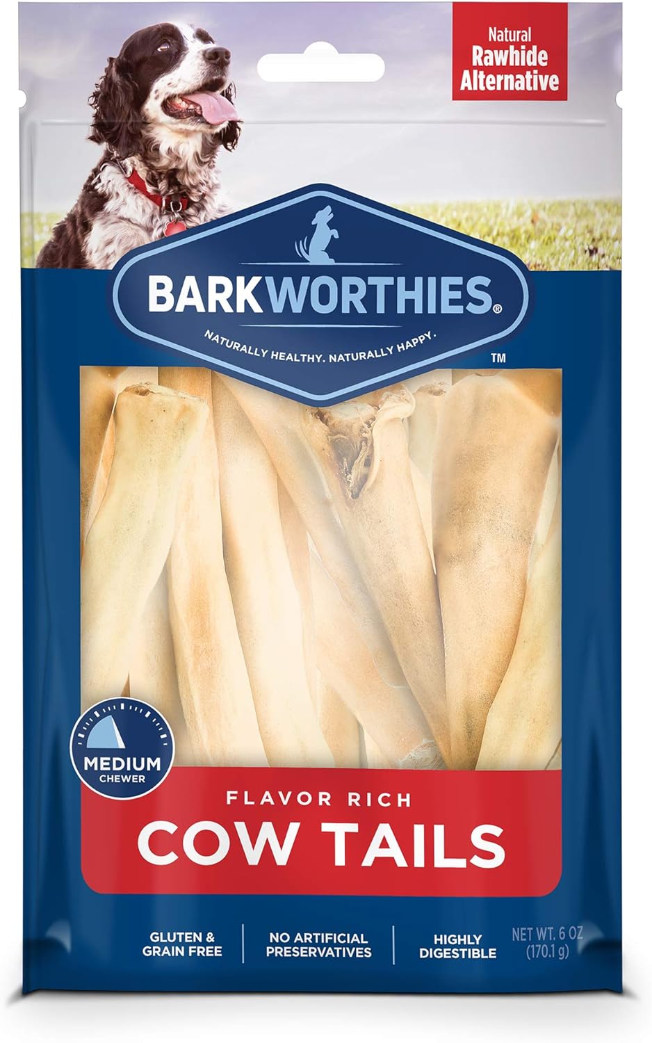 Barkworthies-Flavor-Rich-Cow-Tail-Treats---6-oz-(Pack-of-1)-All-Natural,-218