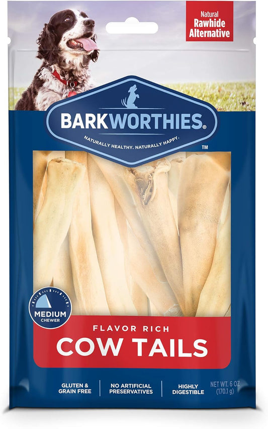 Barkworthies-Flavor-Rich-Cow-Tail-Treats---6-oz-(Pack-of-1)-All-Natural,-218
