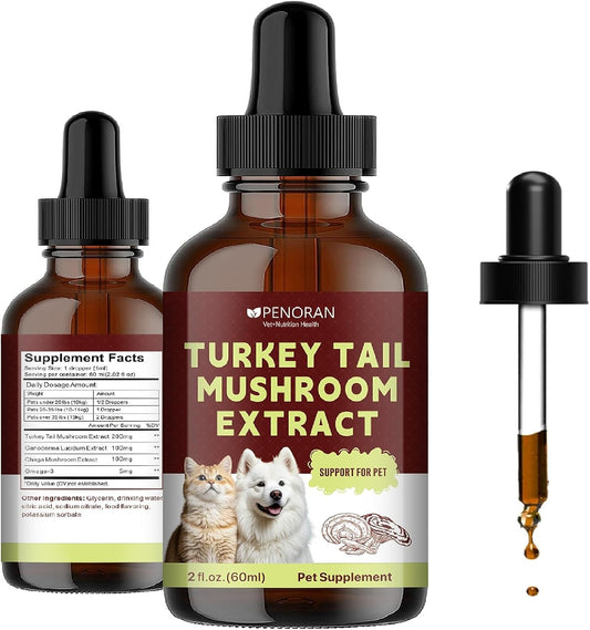 Turkey-Tail-Mushroom-Extract-for-Dogs-&-Cats-Lipoma-Lumps-Bumps-Warts,-|-972