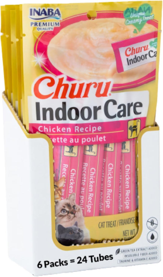 INABA-Churu-Indoor-Care-for-Hairball-Control,-Functional-Lickable-Cat-Treat-with-Taurine-1666