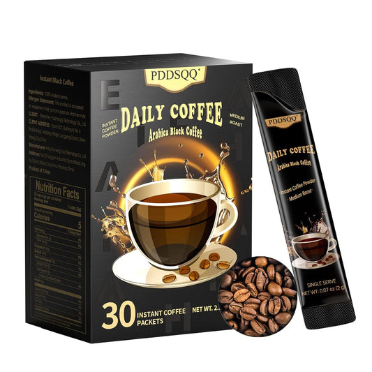 Paquetes-de-café-instantáneo,-House-Blend-café-instantáneo-ligero-de-tostado-café464