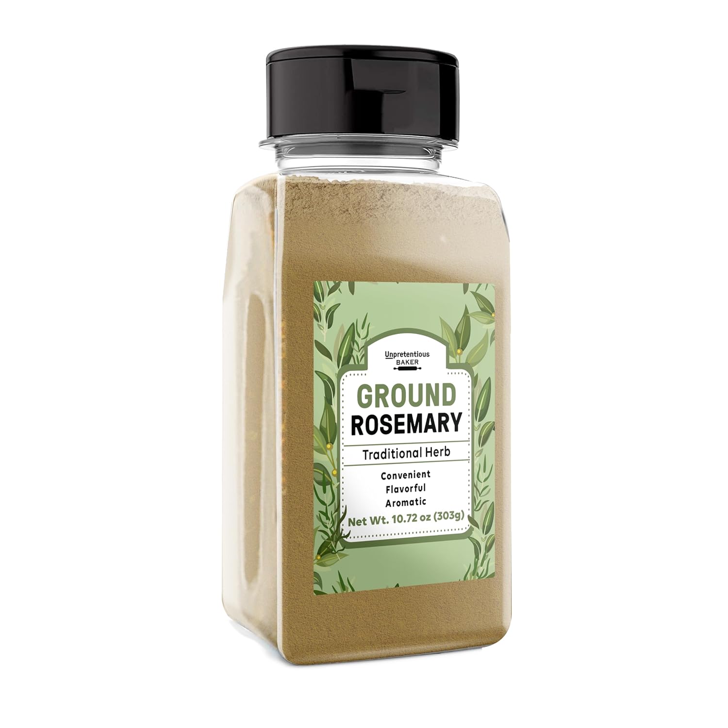 Unpretentious-Ground-Rosemary,-10.72-Ounce,-Cooking-Herb,-Aromatic-Flavor,-Convenient-Shaker-Jar-722