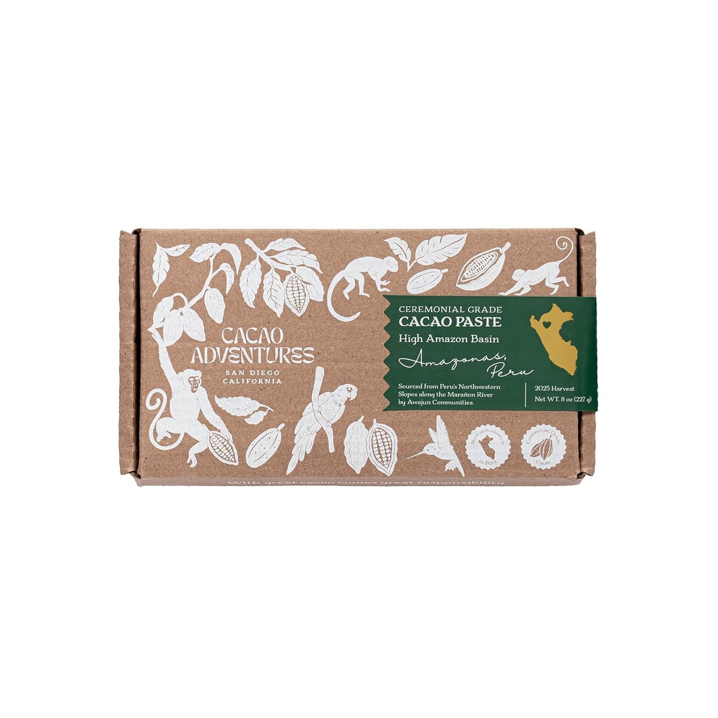 Cacao-Adventures-Ceremonial-Cacao-Block-|-1-Pure-Cacao-from-Peru,-Untempered,-Vegan,-oz-1622