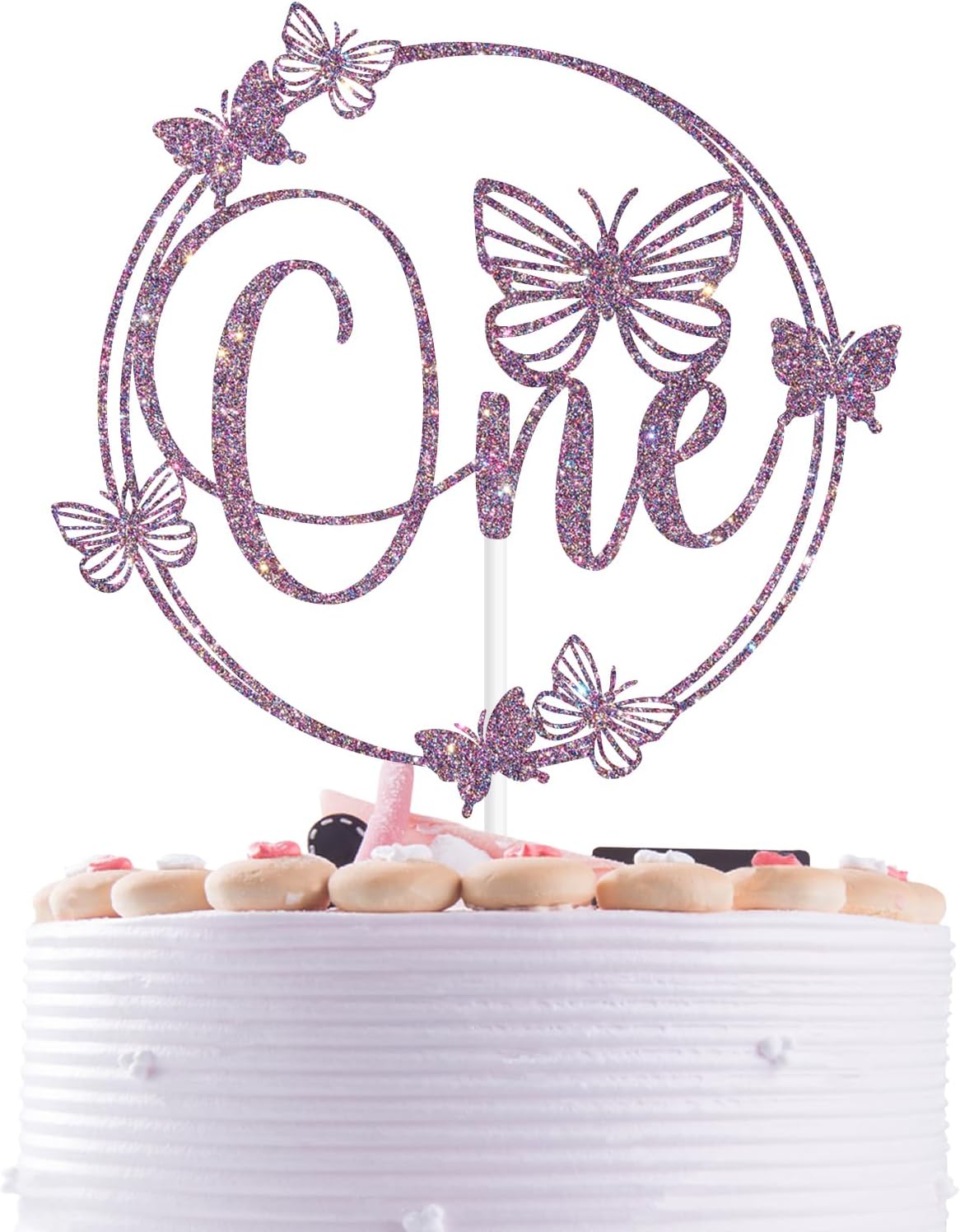 Purple-Glitter-Butterfly-One-Cake-Topper,-Miss-4213