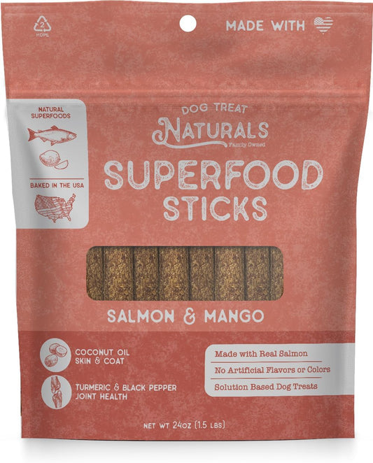 Dog-Treat-Naturals-Superfood-Sticks,-Salmon-&-Mango,-24oz-Bag-|-Chew-294