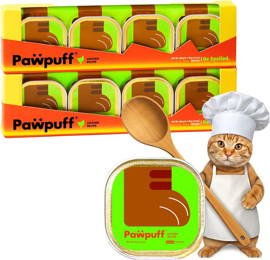 Pawpuff-Wet-Cat-Food-Pate-High-Protein,Mousse-Texture-Cat-Can-Food,75%-Fresh-&-Cat--318