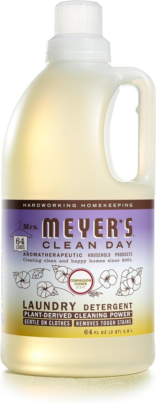 MRS.-MEYER'S-CLEAN-DAY-Liquid-Laundry-Detergent,-Biodegradable-Formula-Infused-3625
