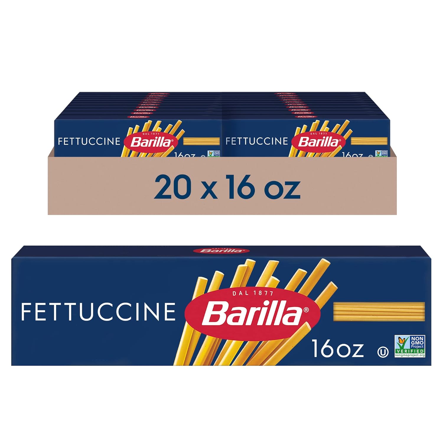 Barilla-Fettuccine-Pasta,-16-oz.-Box-(Pack-of-1620
