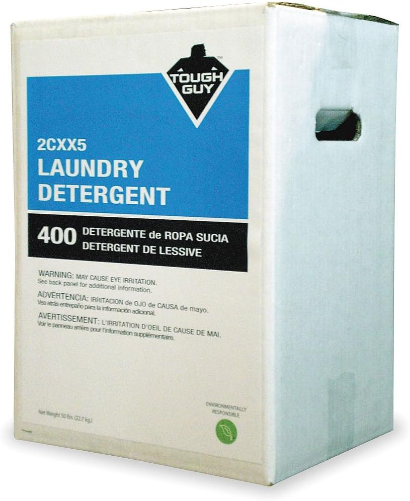 TOUGH-GUY-50-lb.-Box-Citrus-Powder-Laundry-Detergent,-White-954
