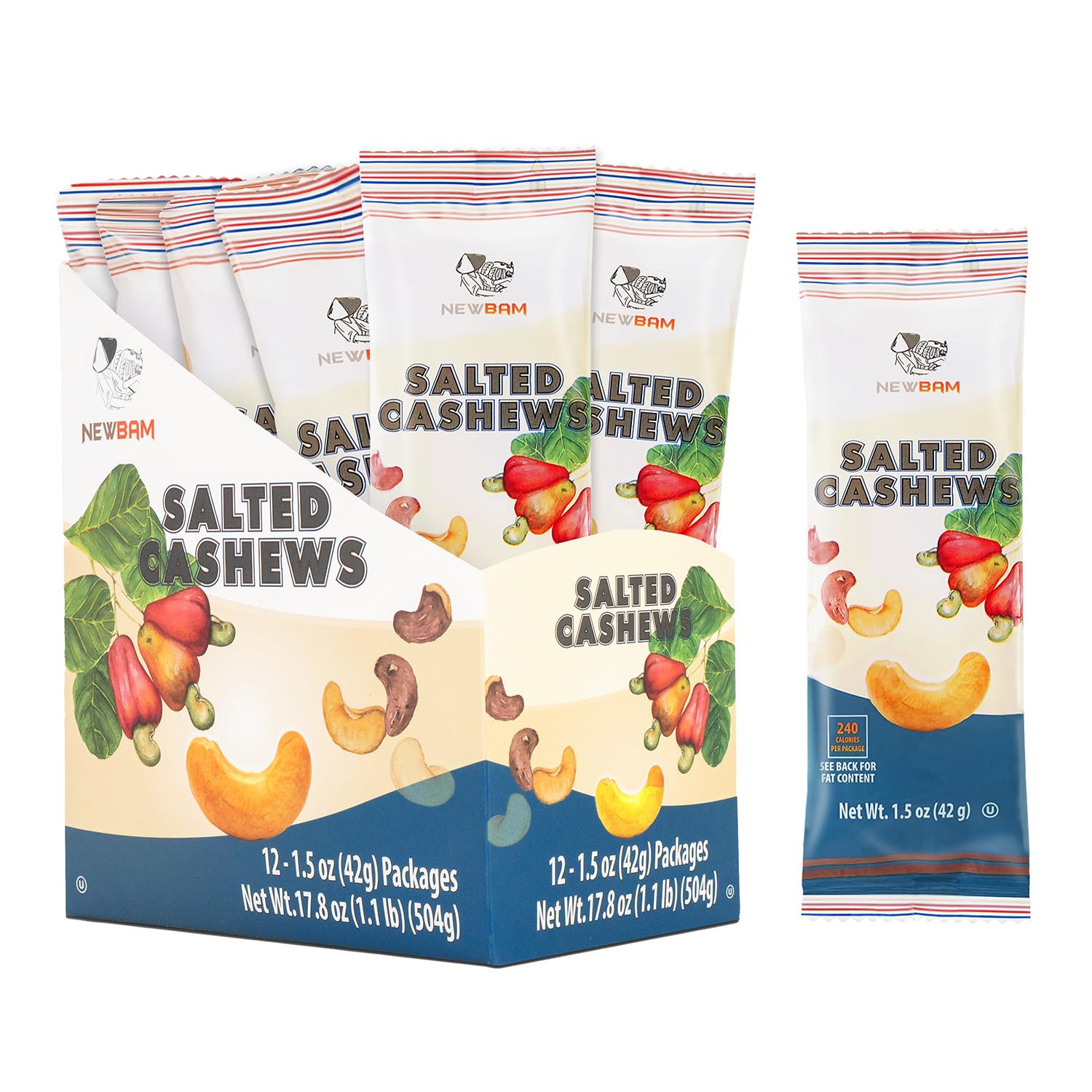 NEWBAM-Lightly-Salted-Cashews---12-Individual-Packs---Vegan,-Keto-Friendly--|-Just-two-cashews-301