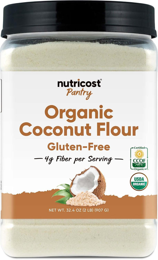 Nutricost-Harina-de-coco-orgánica-de-despensa-(2-libras),-gluten,-774