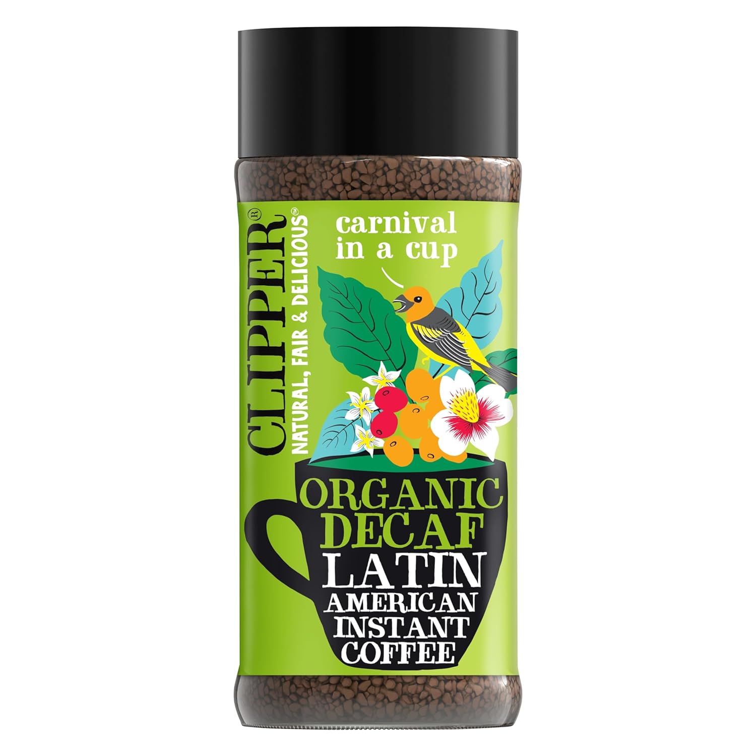 Clipper-Coffee:-Latin-American-Decaf-Instant-Coffee-–-Medium-Roast-Coffee,-Freeze-Dried-2710