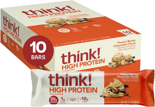 think!-High-Protein-Bar,-High-Fiber,-Peanut-Butter-Chocolate-Chunk,-10ct--|-20g-Protein-Bar,-1665