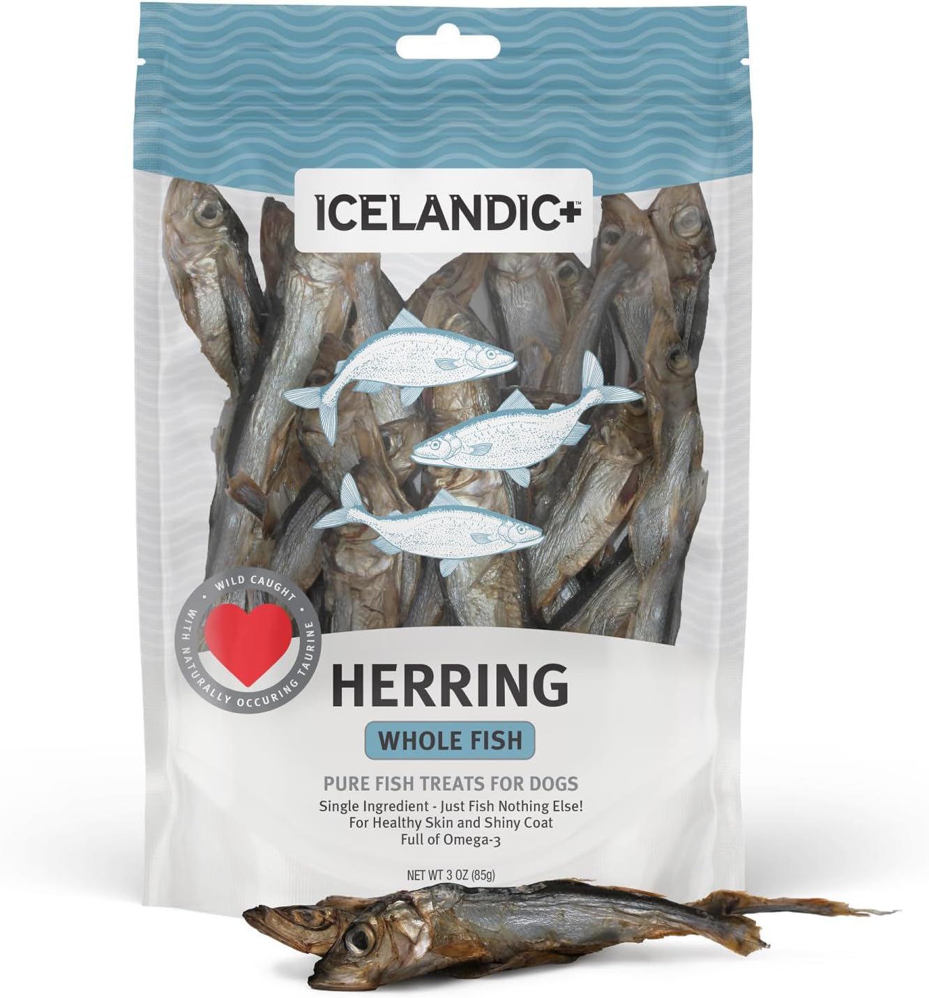Icelandic+-Whole-Fish-Herring---3oz-Bag---Dog-Treats,-Pure-&-2646